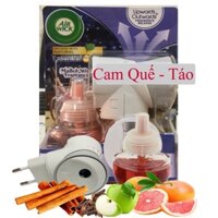 Bộ tinh dầu cắm điện Airwick hương cam quế táo