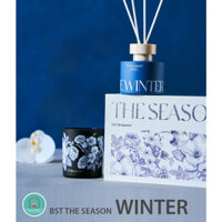 Bộ tinh dầu khuếch tán và nến thơm cùng mùi hương mùa đông