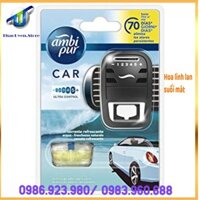 Bộ tinh dầu thơm ô tô Ambi Pur Aqua 7ml - hoa linh lan, suối mát nâng tầm mọi xe hơi