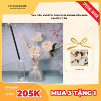 Bộ tinh dầu thơm phòng khuếch tán Eyun Aroma - Trọn bộ gồm hoa cắm như hình và tinh dầu đi kèm