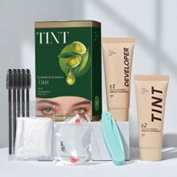Bộ Tint Lông Mày Nhanh Khô Lâu Dài Chống Thấm Nước Hàng Mi Tint Bán Vĩnh Viễn Thuốc Nhuộm Lông Mày Tức Thì Màu Lông Mi Dụng Cụ Trang Điểm wsdvn