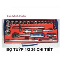 Bộ Típ 1/2" 26 Chi Tiết K0010 CMart