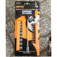 BỘ TÍP CHỮ T 22 MÓN ( CENTURY ) 150728-T22