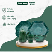 Bộ tô, chén, dĩa sứ cao cấp Thiên Phúc đa dạng kiểu dáng - gốm sứ Cường Phát