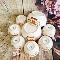 bộ tô sứ chén sứ trắng - bộ tô sứ chén sứ