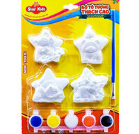 Bộ tô tượng thạch cao 12 con giáp chuột, trâu, cọp, mèo K-1021