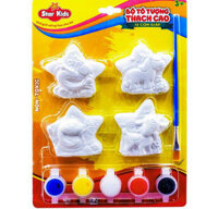 Bộ tô tượng thạch cao 12 con giáp rồng, rắn, ngựa, dê K-1022