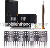 Bộ tô vít đa năng với 24 đầu đựng trong ví da