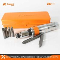 BỘ TÔ VÍT ĐÓNG ĐẢO CHIỀU 7 CHI TIẾT CAO CẤP KAPUSI JAPAN K-7192, TUA VÍT ĐÓNG NHẬT BẢN - TUA VÍT ĐA NĂNG