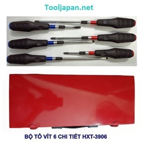 Bộ tô vít Nhật Bản Anex 6 chi tiết HXT-3906