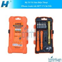 Bộ Tô Vít Sửa Điện Thoại IPhone Asaki AK-9077 17 Chi Tiết                                               Yêu thích