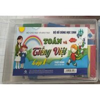 bộ toán và tiếng việt lớp 1 Nhựa Xuân Phát