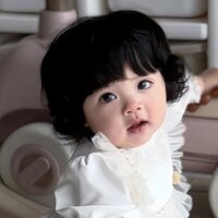 Bộ tóc giả trẻ em cho bé gái tóc giả tóc xoăn tóc giả cho trẻ em tóc giả ngắn cho bé trẻ em