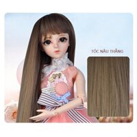 Bộ Tóc thẳng cho Búp bê BJD khớp 60cm