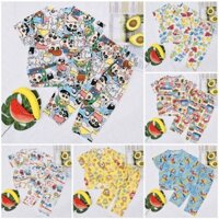 BỘ TOLE BÉ TRAI TAY NGẮN QUẦN DÀI SIZE 4 ( 15-17KG )