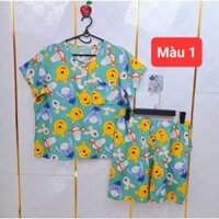 Bộ tole lanh bé trai SIZE ĐẠI LỚN (34kg-52kg) quần ngắn tay cộc Kim Cương