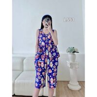 BỘ TOLE LANH QUẦN LỬNG ÁO BÈO 2 TẦNG