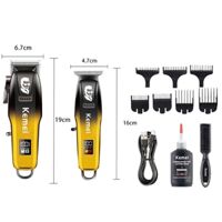 Bộ tông đơ cắt tóc không dây kemei km-8501