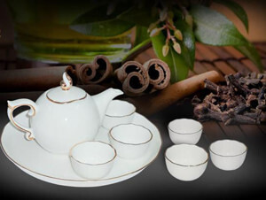 Bộ ấm trà Mẫu đơn IFP - 0.3 lít