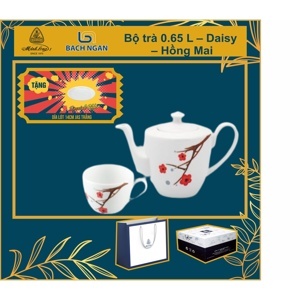 Bộ trà 0.65L Daisy Hồng Mai 01655234903 Minh Long