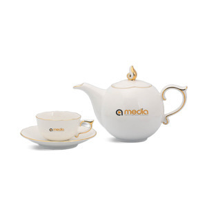 Bộ trà 0.7L Mẫu đơn IFP chỉ vàng 68701301403