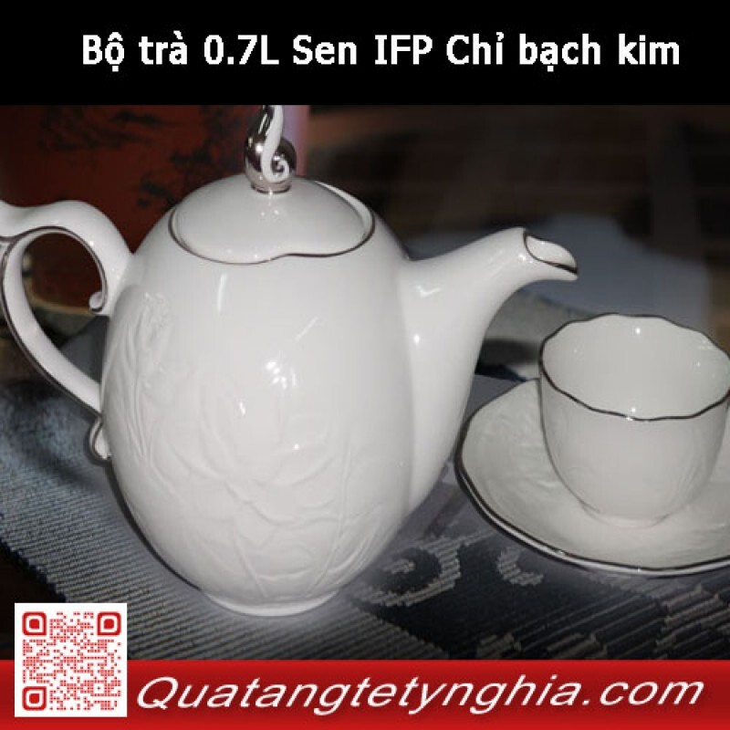 Bộ trà 0.7L SEN IFP Chỉ Bạch Kim 68701404303 Minh Long