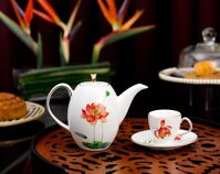 Bộ trà cao 0.47 L - Anna - Hương Sen (Anna, Sắc việt, Hương Sen, Bộ trà/ Cà phê)