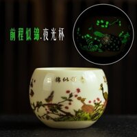 Bộ Trà Dạ Quang Da Lộn Ngọc Sứ Master Cup Triển vọng Tương tự như Thổ Cẩm Đá Quý Sứ Vàng Gốm Cao Cấp Trà Trung Quốc fsdf