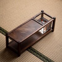 Bộ Trà Gỗ Óc Chó Đen Bắc Mỹ Mới Giá Đựng Tách Trà Có Bể Cá Giá Đựng Đồ Bằng Gỗ Nguyên Khối Giá Để Bàn