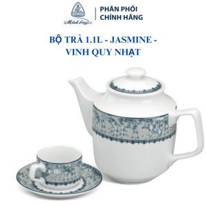 Bộ Trà Jasmine Minh Long 01111119703 1.1L - Vinh Quy Nhạt