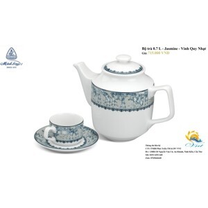 Bộ trà Jasmine Vinh Quy Nhạt 01071119703 Minh Long - 0.7L