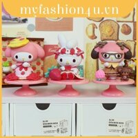 Bộ trà kẹo cầu vồng Charming My Melody Bộ sưu tập nhân vật nhựa 12cm