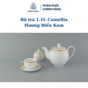 Bộ Trà Minh Long 1.1 L Camellia Hương Biển Kem