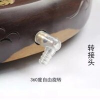 Bộ trà, phụ kiện khay trà, bộ chuyển đổi thoát nước, bộ trà Kung Fu, ống thoát nước, khuỷu tay, kết nối khay trà cho bàn trà
