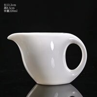 Bộ trà sứ trắng, tách trà, tách trà, tách trà, trà đơn, gốm sứ biển, phụ kiện Bộ trà, cốc sứ ngọc bích, quà tặng