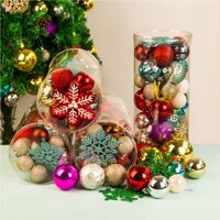 Bộ Trái Châu Trang Trí Cây Thông Noel / Giáng Sinh / halloween Chống Vỡ Kích Thước Lớn