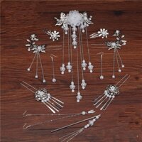 bộ trâm cài tóc cổ trang 11 món