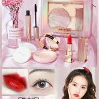 Bộ trang điểm 3 món phấn nước son và mascara
