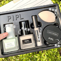 Bộ trang điểm 5 món kem nền dạng lỏng che khuyết điểm kem cách ly