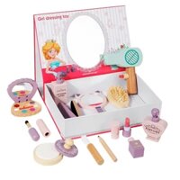 Bộ Trang Điểm Gỗ Cho Bé Gái – Đồ Chơi Nhập Vai Công Chúa An Toàn, Đẹp Mắt | BAO NGON TOYS -DG391