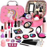 Bộ trang điểm làm nail ngựa pony Tinyzone đồ chơi trang điểm làm móng cho bé gái dễ rửa sạch