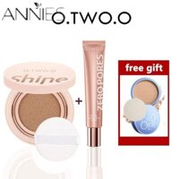 Bộ trang điểm mặt O.TWO.O Kem lót mặt Kem che khuyết điểm làm sáng da mặt + Kem dưỡng da BB Cream Tự nhiên lâu trôi không thấm nước làm sáng + Bột mặt lâu trôi cả ngày