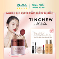 [Bộ trang điểm Tinchew] Kem Nền Che Khuyết Điểm DDcream + Kem Nền Dạng Lỏng ChokChok + Phấn Phủ Kiềm Dầu + Mascara