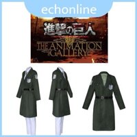 Bộ trang phục Attack Titan On Cosplay Legion Wings Of Liberty với mũi Levi Ackerman.