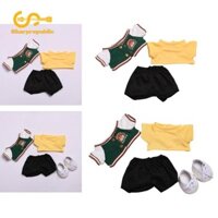 Bộ trang phục búp bê Sharprepublic, Trang phục động vật, Áo khoác ngắn tay và quần bóng chày