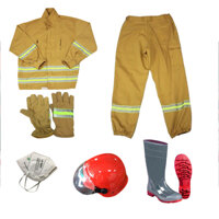 Bộ trang phục chữa cháy theo Thông tư 48 Bộ 5 món - QUẦN ÁO PCCC có tem kiểm định của BCA