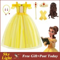 Bộ Trang Phục Hóa Trang Công Chúa Belle Trong Người Đẹp Và Quái Vật Cho Bé Gái