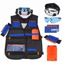 Bộ Trang Phục Hóa Trang Nhân Vật Game Nerf N-Strike Elite Series Mềm Mại Cho Bé