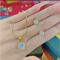 Bộ trang sức nữ hoàng vàng non