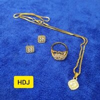Bộ trang sức nữ vàng sang trọng Limit | HDJ V011